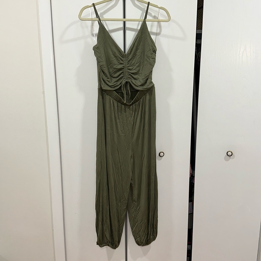 Ruched jumpsuit